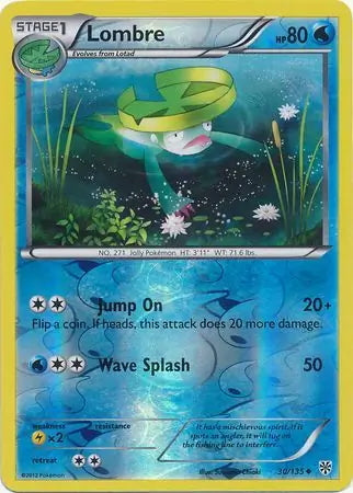 Plasma Storm Lombre #30/135 reverse holo