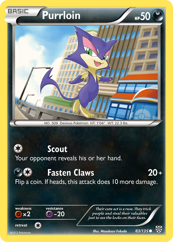 Plasma Storm Purrloin #83/135