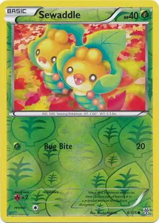 Plasma Storm Sewaddle #8/135 reverse holo