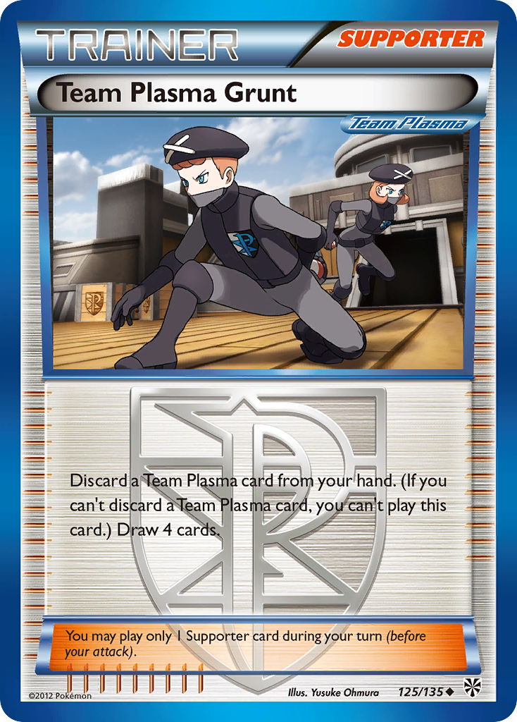 Plasma Storm Team Plasma Grunt #125/135