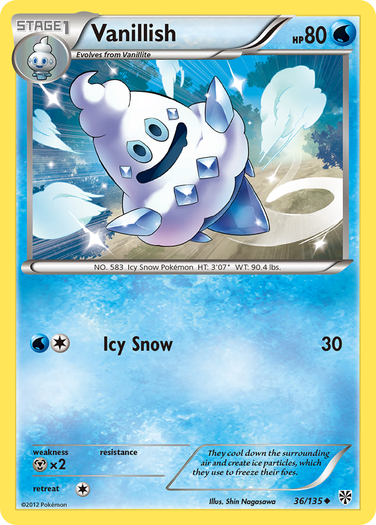 Plasma Storm Vanillish #36/135