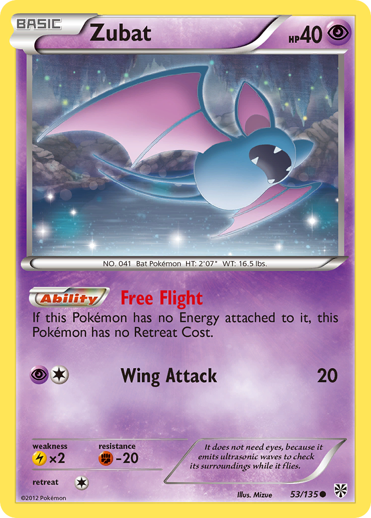 Plasma Storm Zubat #53/135