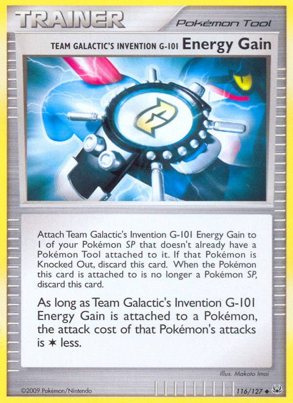 Platinum Energy Gain #116/127