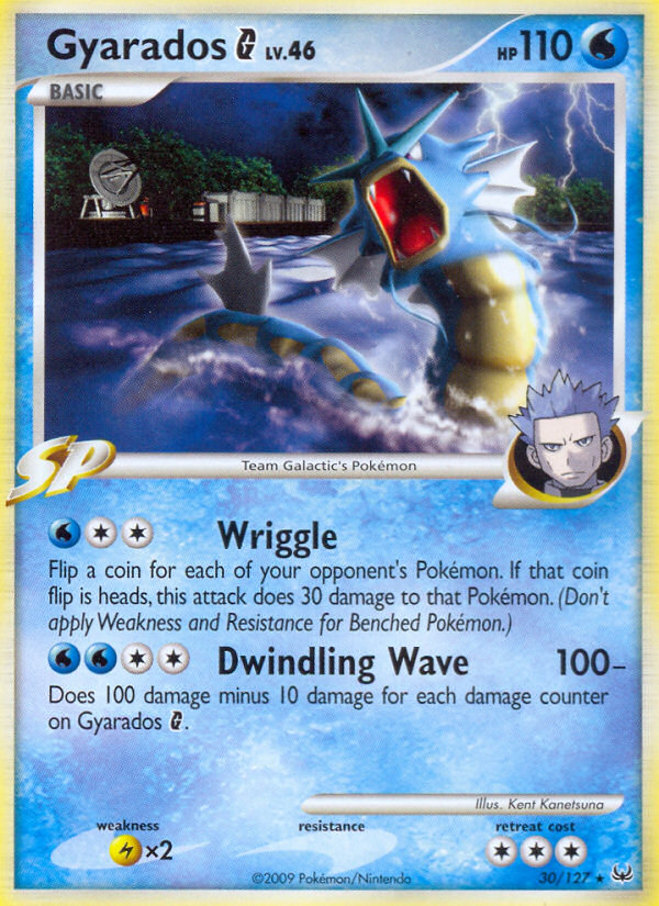 Platinum Gyarados G #30/127
