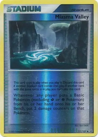 Platinum Miasma Valley #111/127 reverse holo