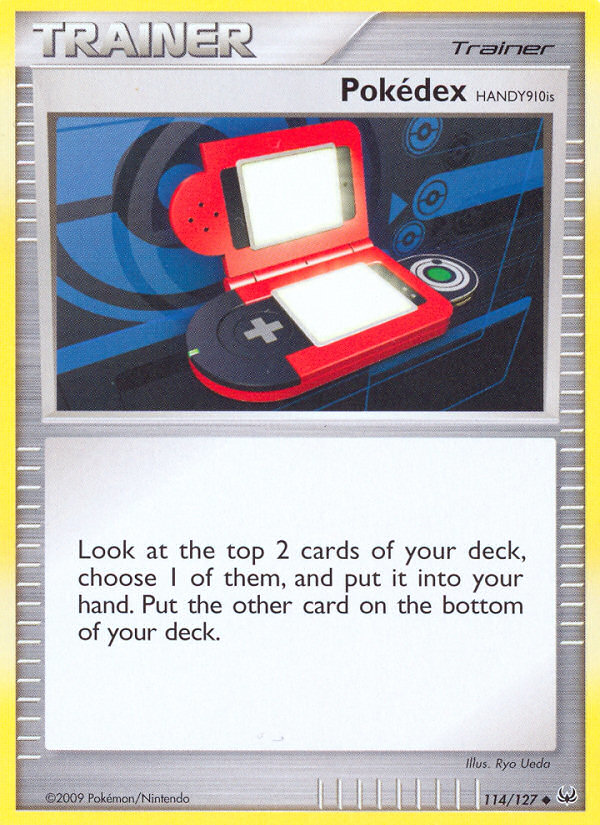 Platinum Pokedex Handy 910is #114/127