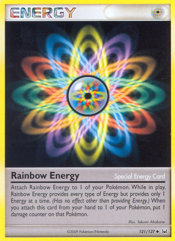 Platinum Rainbow Energy #121/127