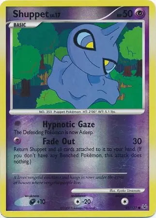Platinum Shuppet #92/127 reverse holo