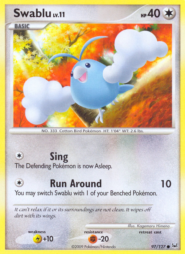 Platinum Swablu #97/127