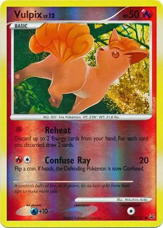 Platinum Vulpix #102/127 reverse holo