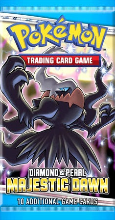 Pokémon Diamond & Pearl Majestic Dawn Booster Pack