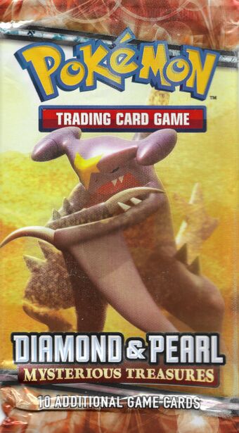 Pokémon Diamond & Pearl Mysterious Treasures Booster Pack Garchomp