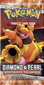 Pokémon Diamond & Pearl Mysterious Treasures Booster Pack Magmortar