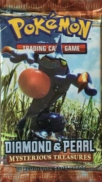 Pokémon Diamond & Pearl Mysterious Treasures Booster Pack Toxicroak
