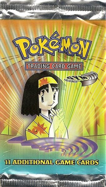 Pokémon Gym Heroes Booster Pack