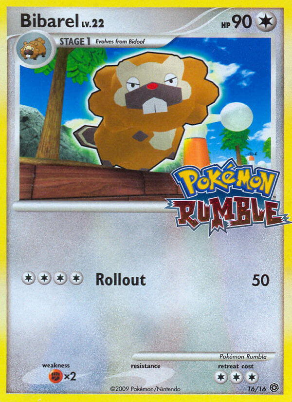 Pokemon Rumble Bibarel #16