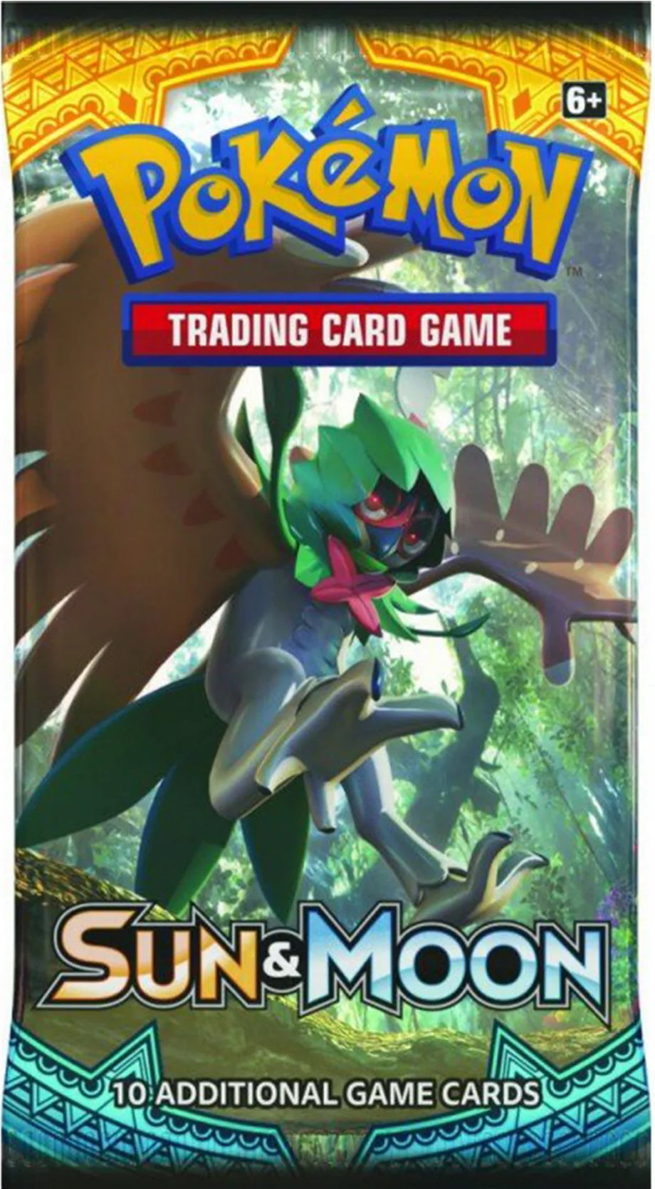 Pokémon Sun & Moon Base Set Booster Pack Decidueye