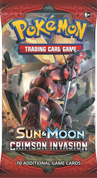 Pokémon Sun & Moon Crimson Invasion Booster Pack Buzzwole