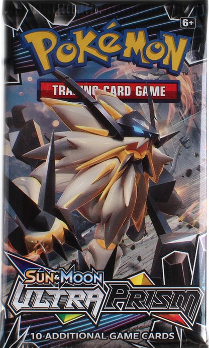 Pokémon Sun & Moon Ultra Prism Booster Pack Solgaleo