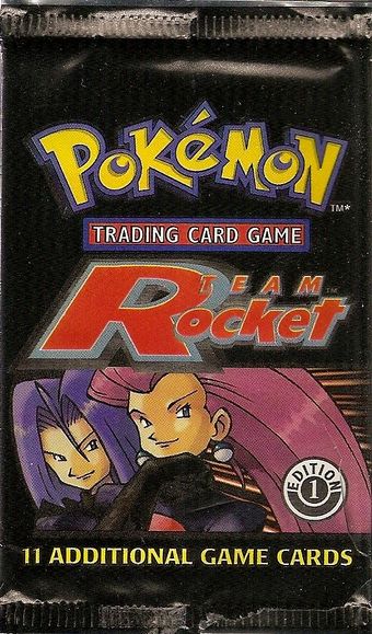 Pokémon Team Rocket First Edition Booster Pack Jessie James