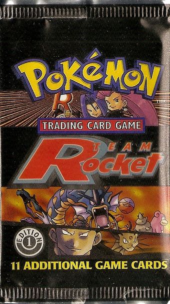 Pokémon Team Rocket First Edition Booster Pack team rocket
