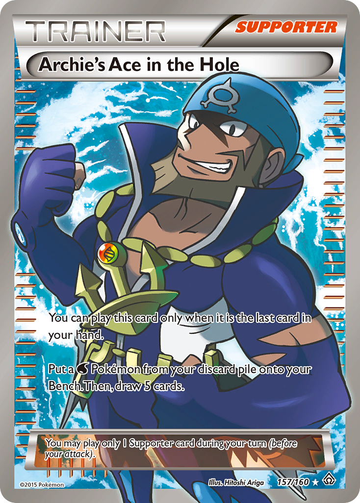 Primal Clash Archie's Ace in the Hole #157/160