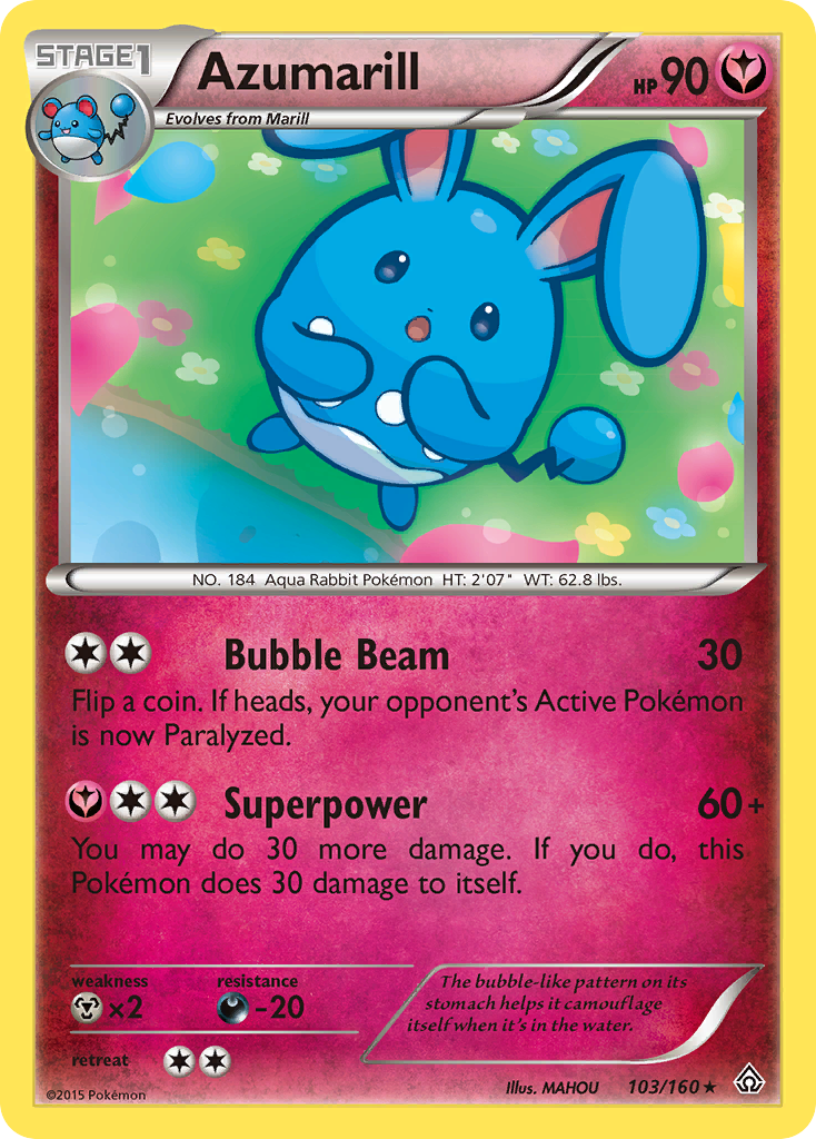 Primal Clash Azumarill #103/160