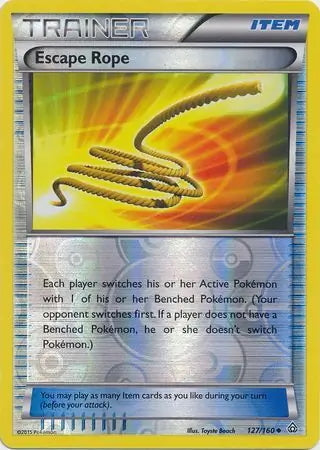Primal Clash Escape Rope #127/160 reverse holo