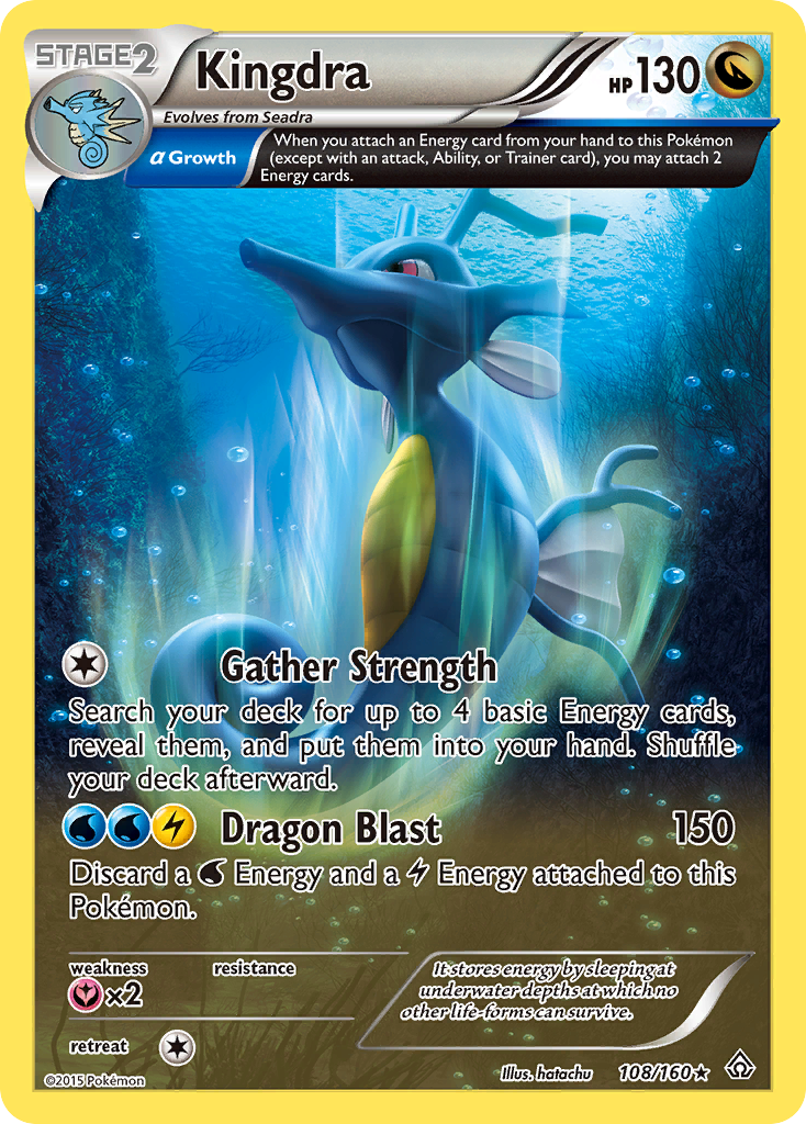 Primal Clash Holo Kingdra #108/160