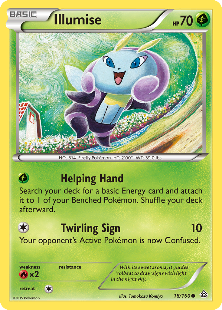 Primal Clash Illumise #18/160