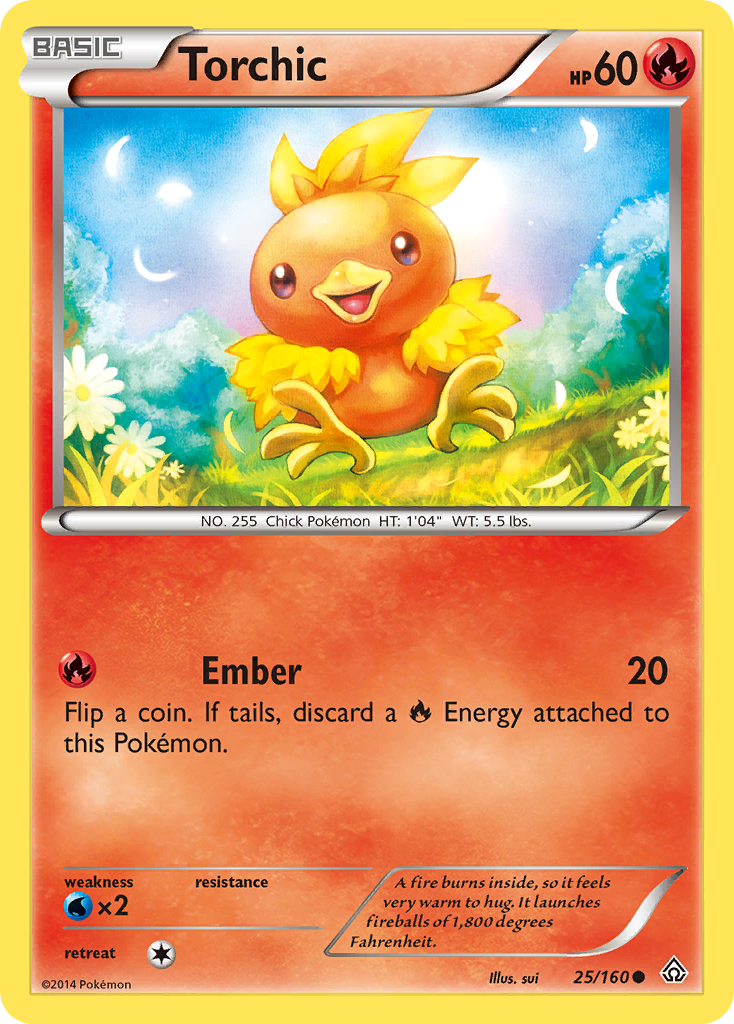 Primal Clash Torchic #25/160