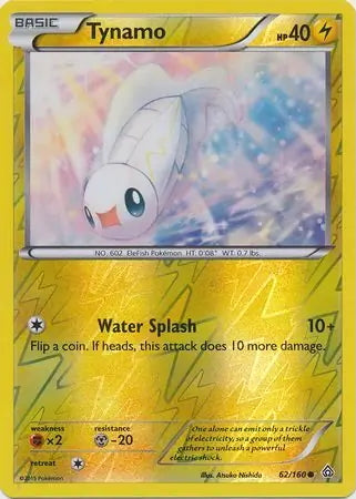 Primal Clash Tynamo #62/160 reverse holo