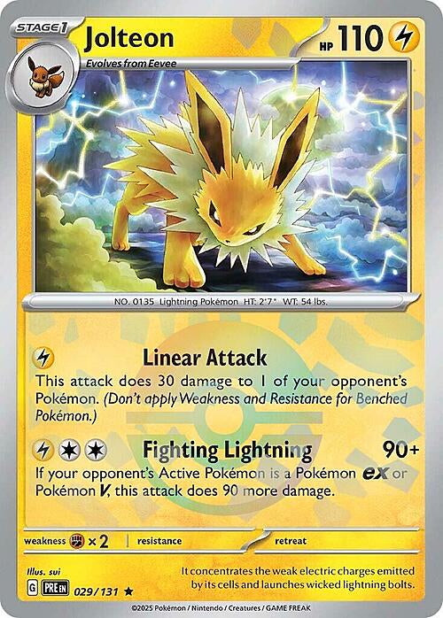 Prismatic Evolutions Jolteon #029/131 Pokéball