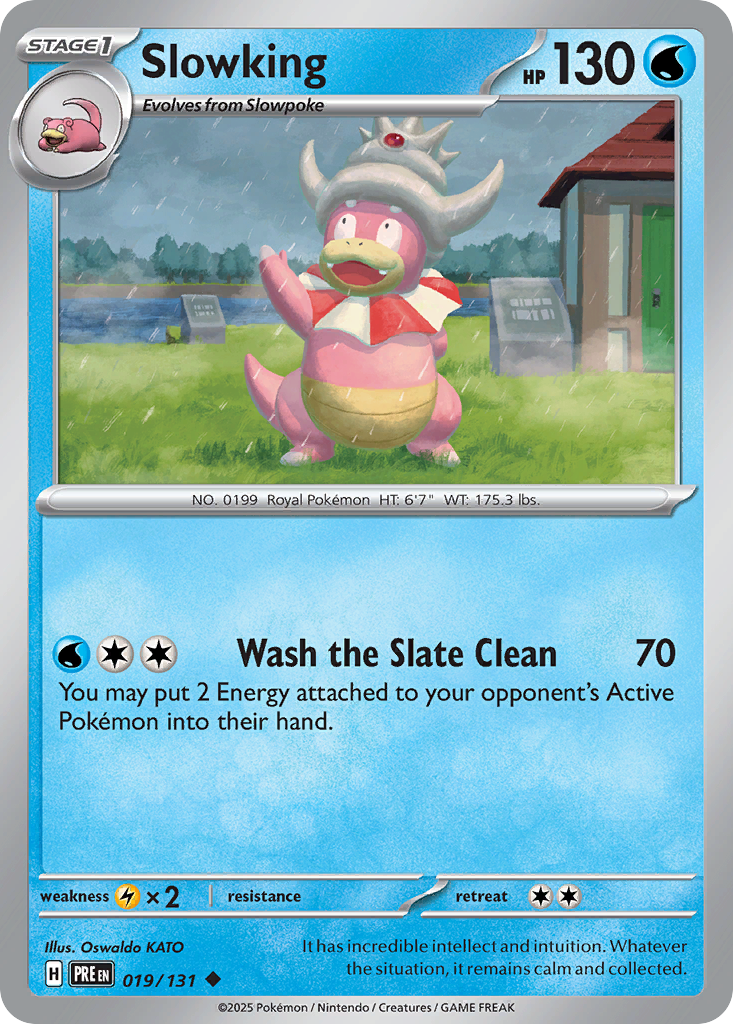 Prismatic Evolutions Slowking #019/131