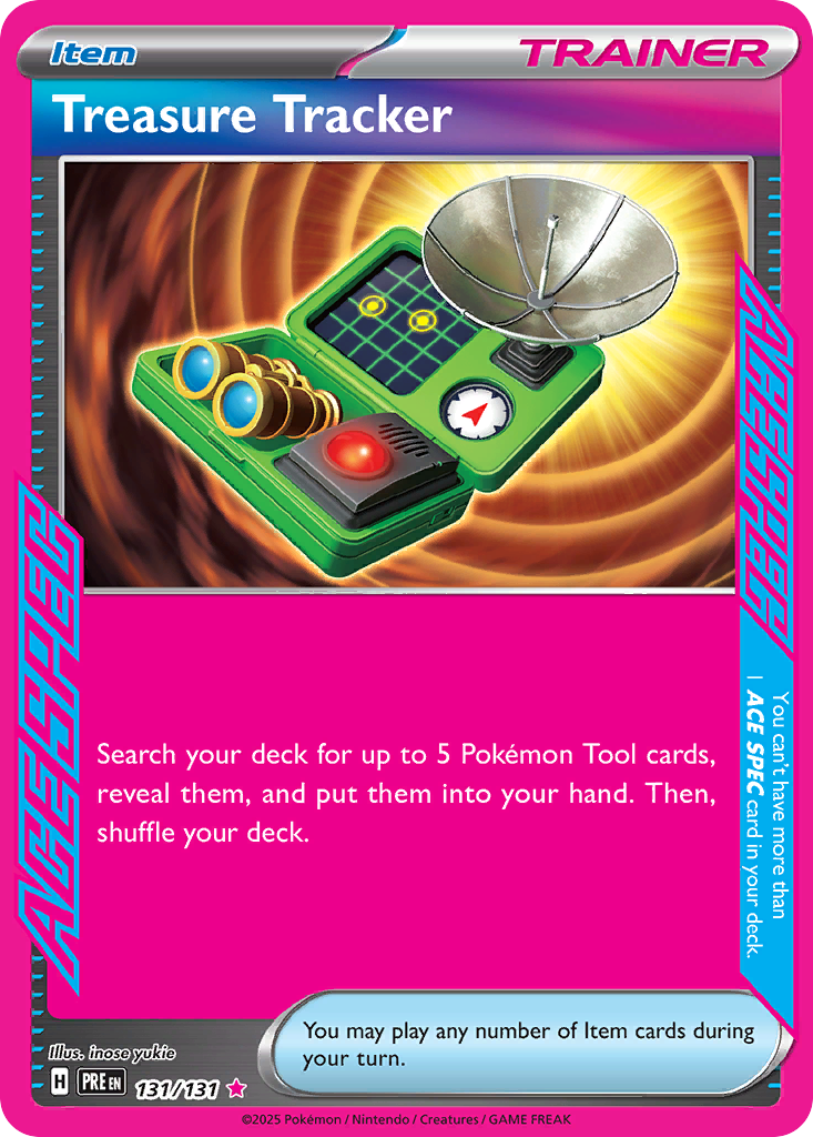 Prismatic Evolutions Treasure Tracker #131/131