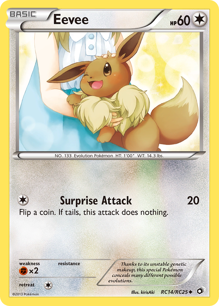 Radiant Collection Eevee #14/25