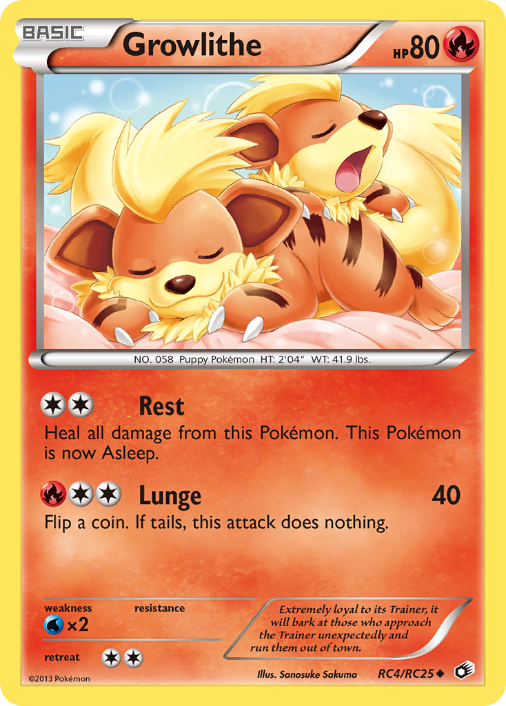 Radiant Collection Growlithe #4/25