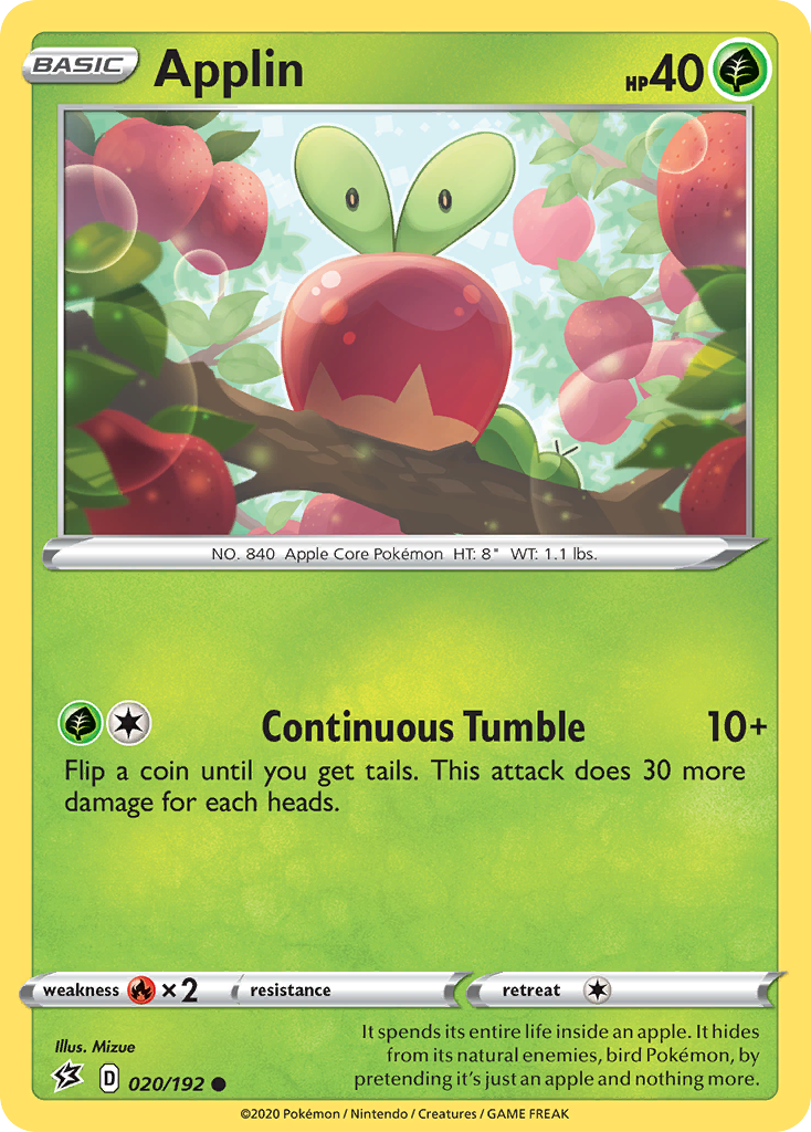 Rebel Clash Applin #20/192