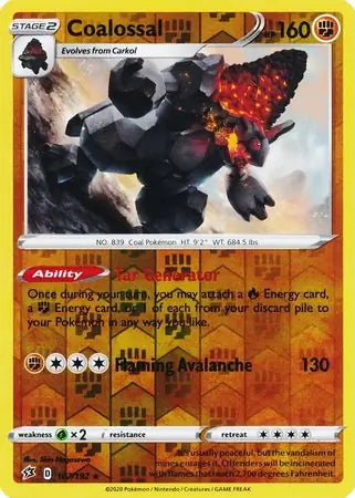 Rebel Clash Coalossal #107/192 reverse holo