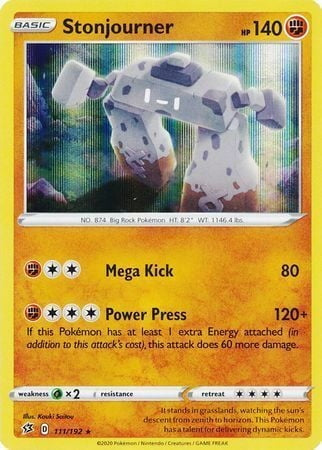 Rebel Clash Holo Stonjourner #111/192