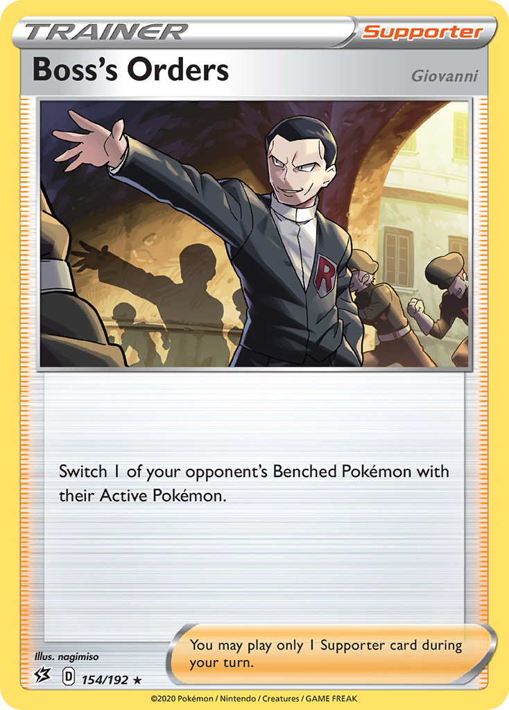 Rebel Clash Non - Holo Boss’s Orders #154/192