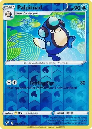 Rebel Clash Palpitoad #45/192 reverse holo