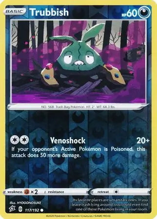 Rebel Clash Trubbish #117/192 reverse holo