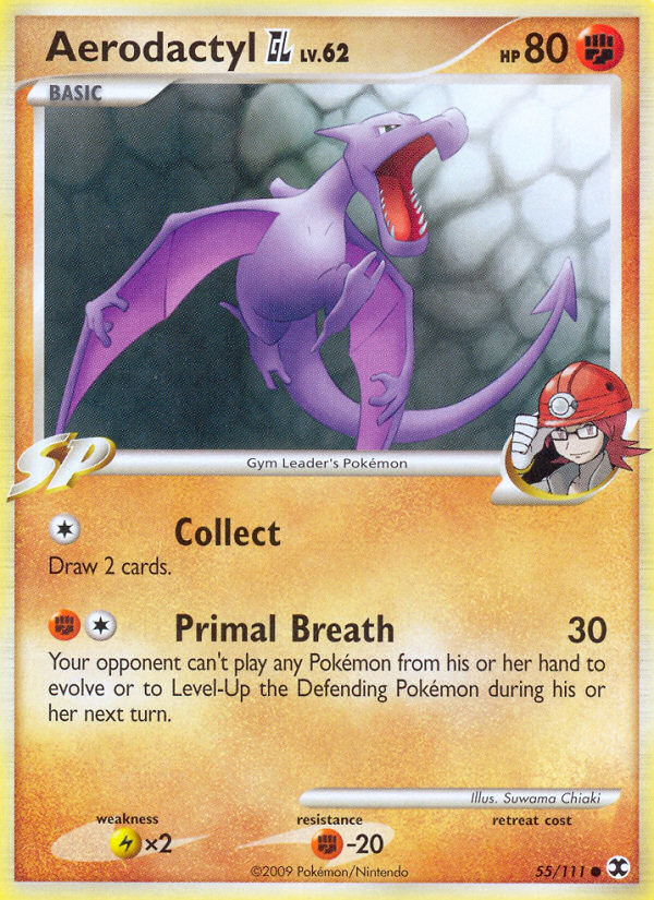 Rising Rivals Aerodactyl GL #55/111