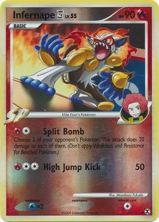 Rising Rivals Infernape 4 #43/111 reverse holo