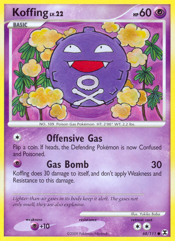Rising Rivals Koffing #68/111