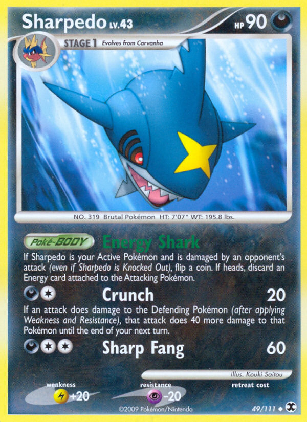 Rising Rivals Sharpedo #49/111