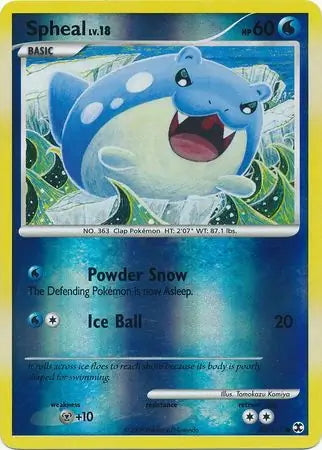 Rising Rivals Spheal #82/111 reverse holo