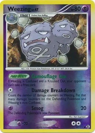 Rising Rivals Weezing #87/111 reverse holo