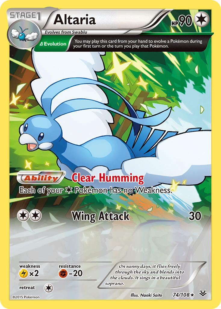 Roaring Skies Altaria #74/108